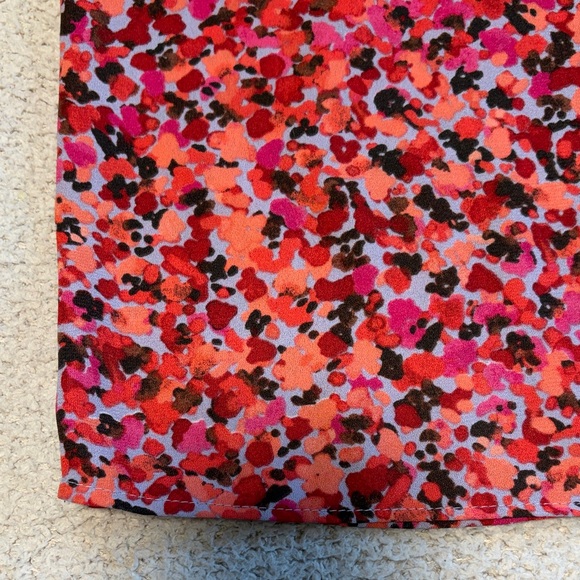 Nine West Bright Pink & Orange Floral Spaghetti-Strap Cami - Picture 3 of 5